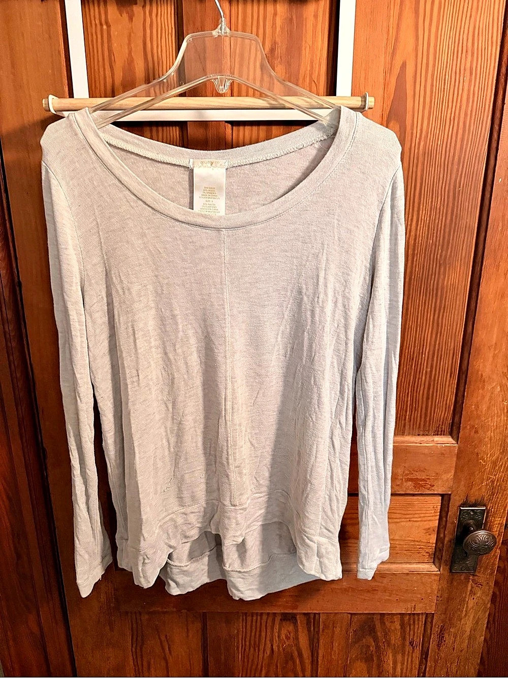 Long Sleeve Top off white